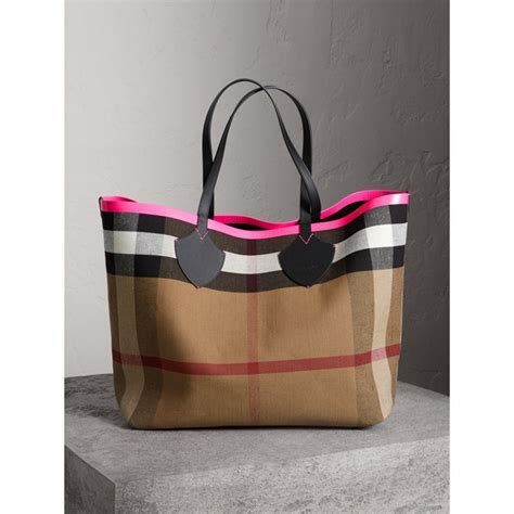 burberry of london purse|Burberry reversible tote bag.